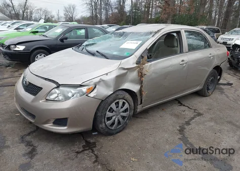 2010 Toyota Corolla Le from USA, damaged, VIN 2T1BU4EE7AC358325